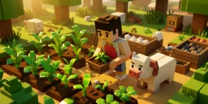 Minecraft Farming and Resource Basics